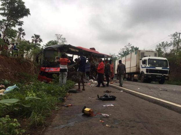 Ghana : 50 morts dans un accident de la route