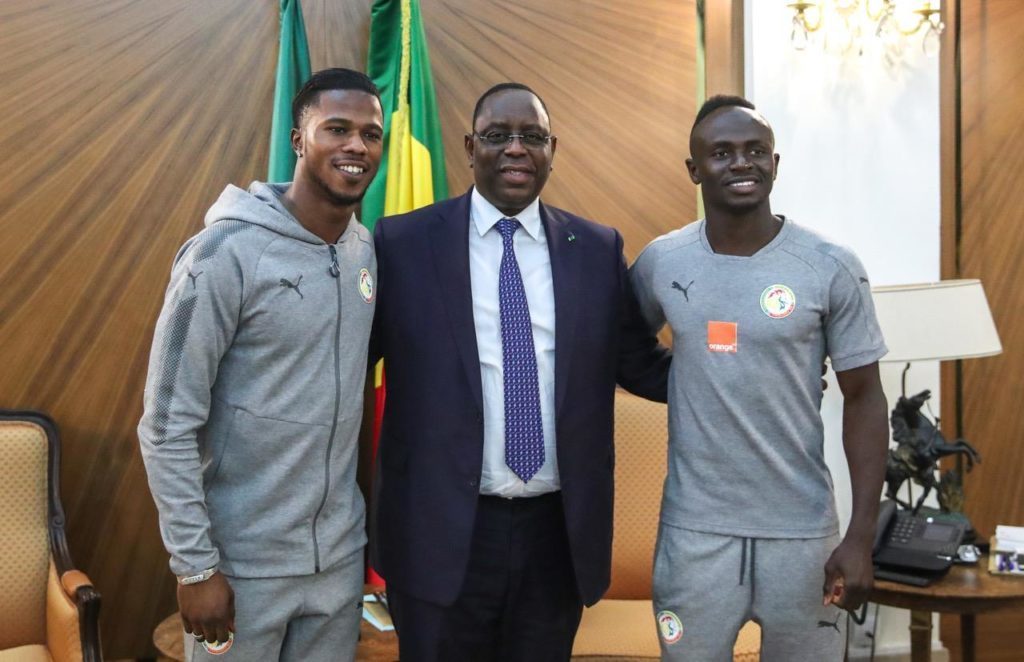 Macky Sall reçoit Sadio Mané et Diao Baldé Keita au Palais