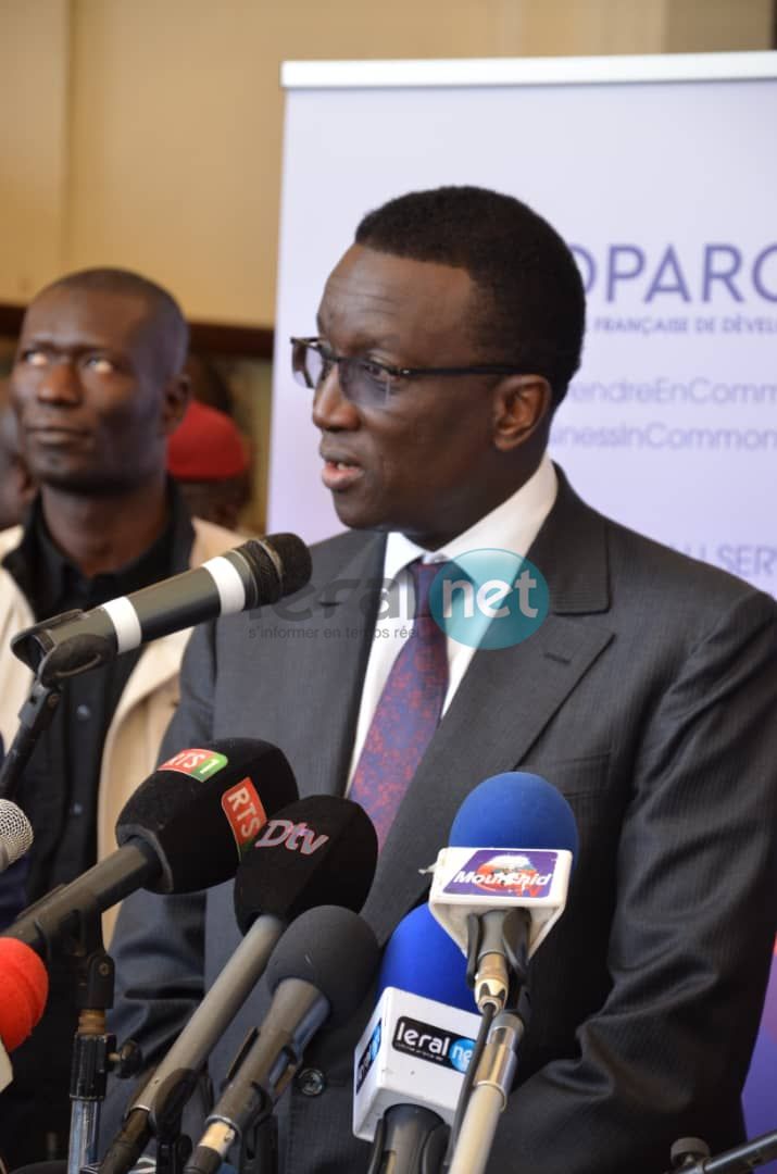 PHOTOS - Lancement du programme "Choose Africa", par Bruno Le Maire et Amadou Bâ, ministre de l'Economie et des Finances de la France et du Sénégal