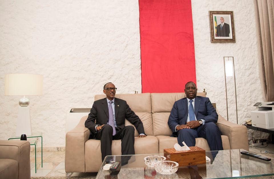 Photos : Le Président de Paul Kagame à Dakar pour la prestation de serment de Macky Sall