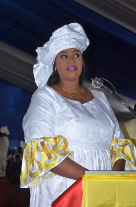 Photos : Néné Fatoumata Sall, une diongoma au ministère de la Jeunesse