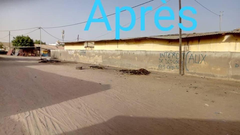 Photos : ChallengeCleanUpTour, la Jeunesse de Kaolack (JRK) relève le défi
