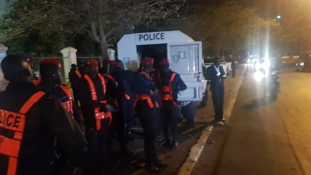 Des opérations de désencombrent en cours en centre-ville dakarois Des opérations de désencombrent en cours en centre-ville dakarois