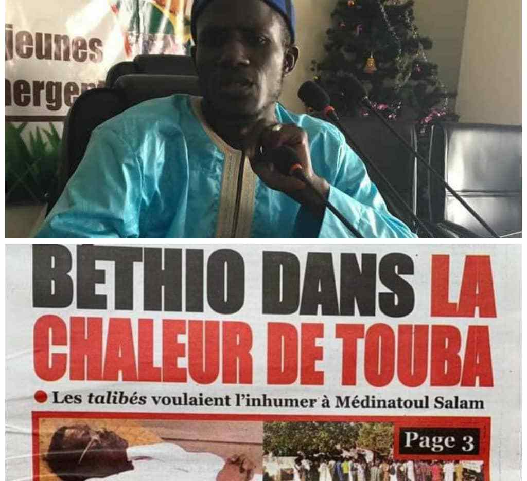 « Béthio dans la chaleur de Touba »: Le journal « Le Quotidien » choque les Mourides