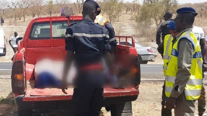 Accident à Kaolack : une dame meurt dans un choc entre un camion et une moto