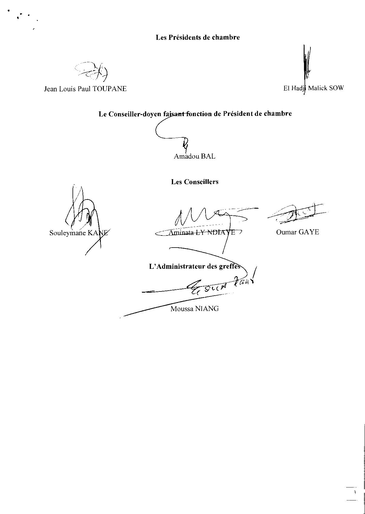 Sgbs : La Cour suprême annule définitivement le licenciement de Ababacar Guèye et de Sada Camara Sgbs : La Cour suprême annule définitivement le licenciement de Ababacar Guèye et de Sada Camara