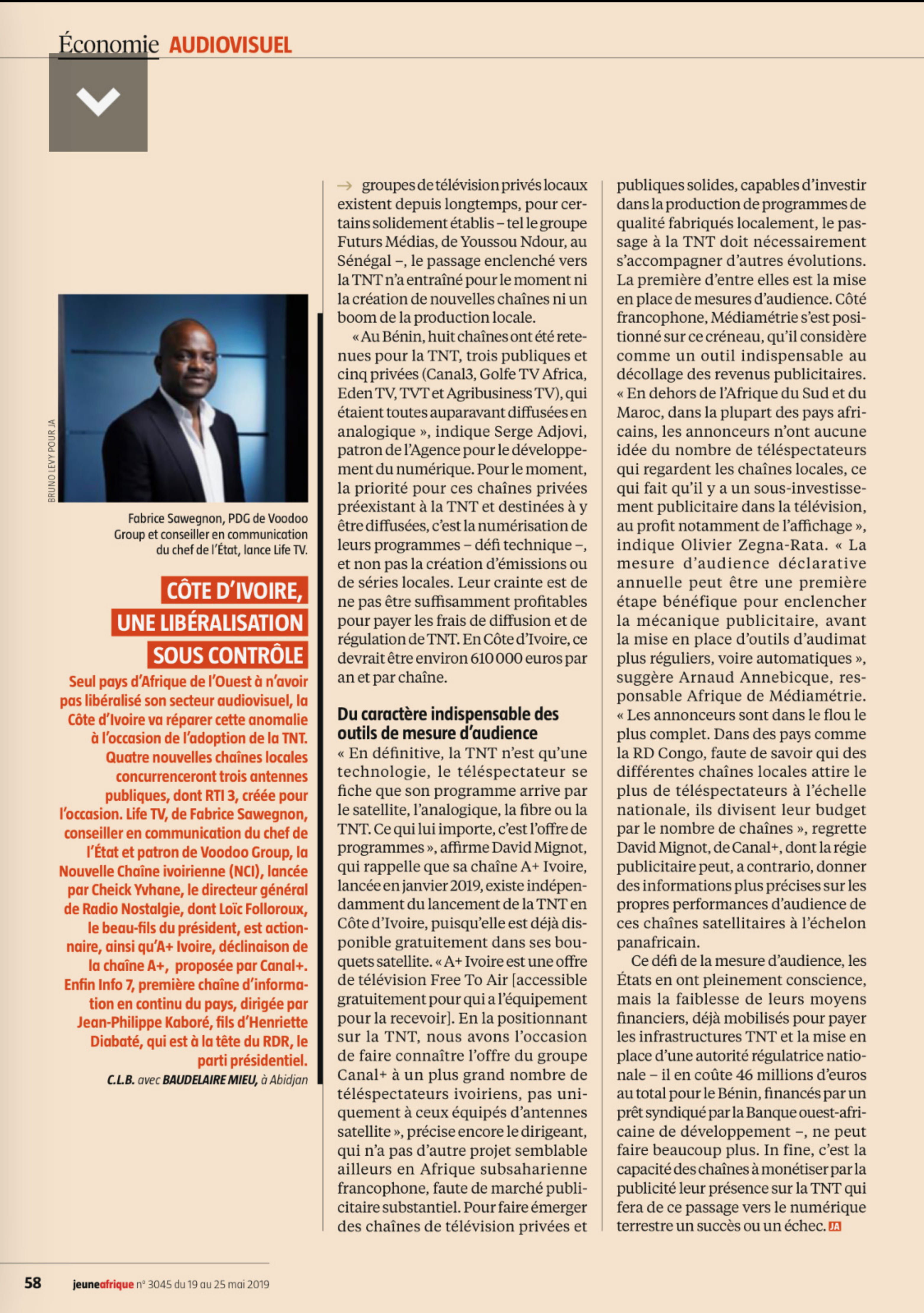 TNT : une exception sénégalaise nommée Excaf TNT : une exception sénégalaise nommée Excaf