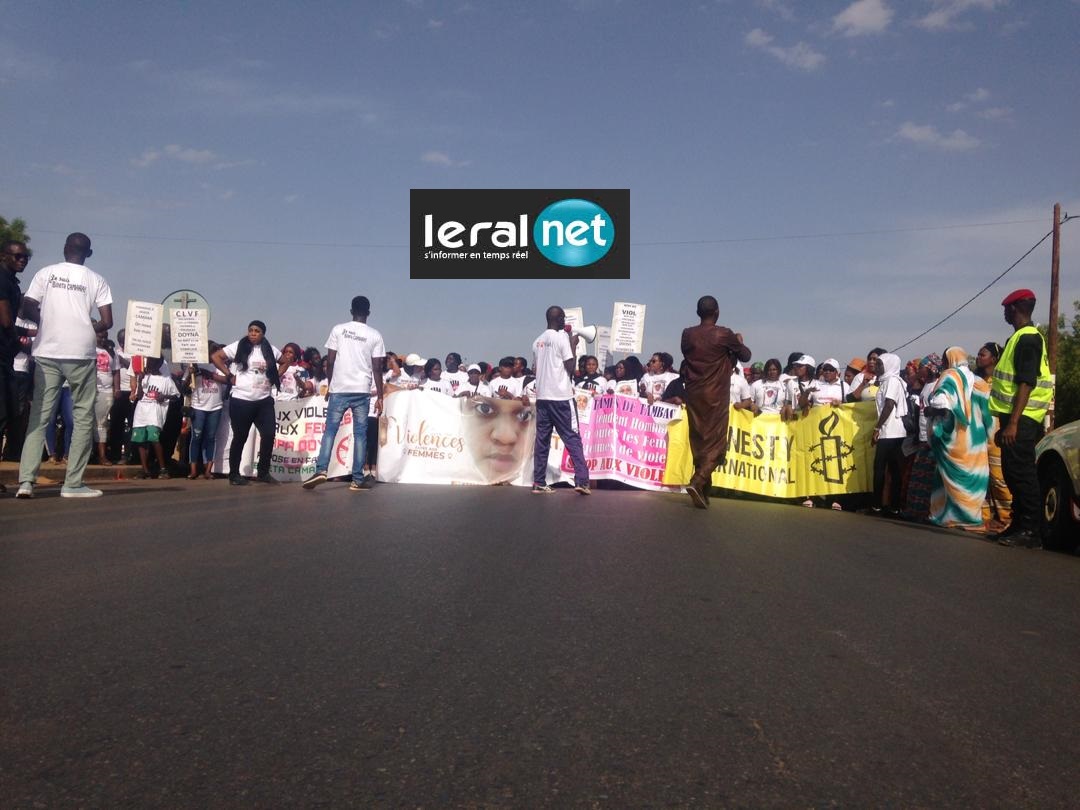 PHOTOS INEDITES - Tambacounda: Marche des jeunes pour dénoncer la mort de Bineta Camara