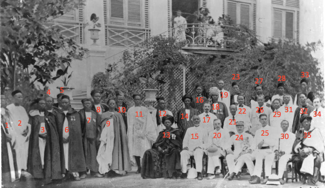 Le Conseil colonial en 1922 à Saint-Louis