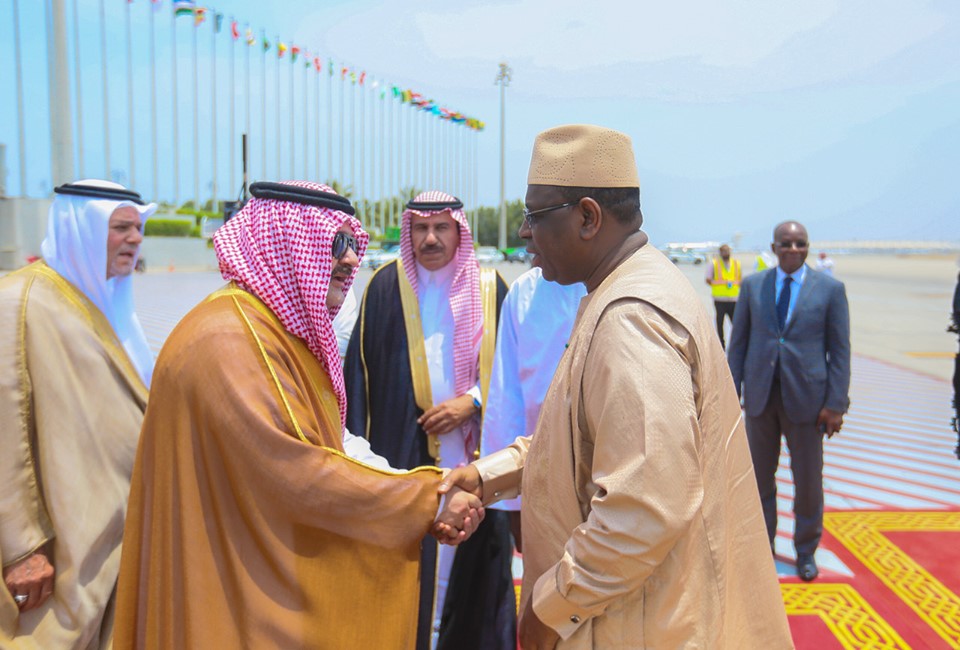 Sommet de l’OCI: Macky Sall est arrivé en Arabie Saoudite (images)