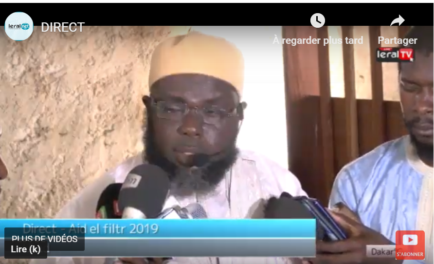 Imam Oumar Sall : « nous sommes prêts à discuter sur la question du croissant lunaire »
