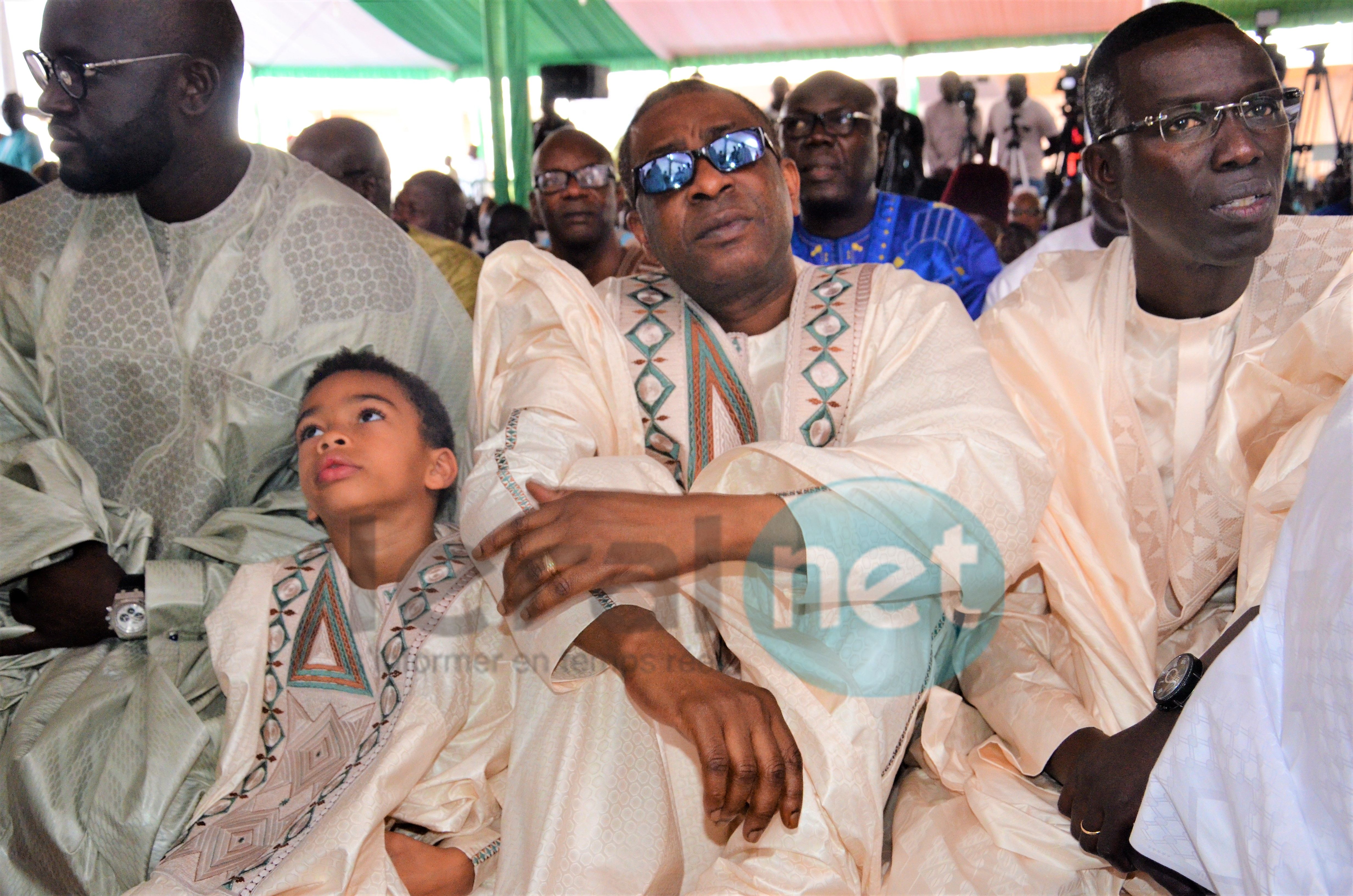 Les images de Youssou Ndour et son fils à Massalikoul Jinane