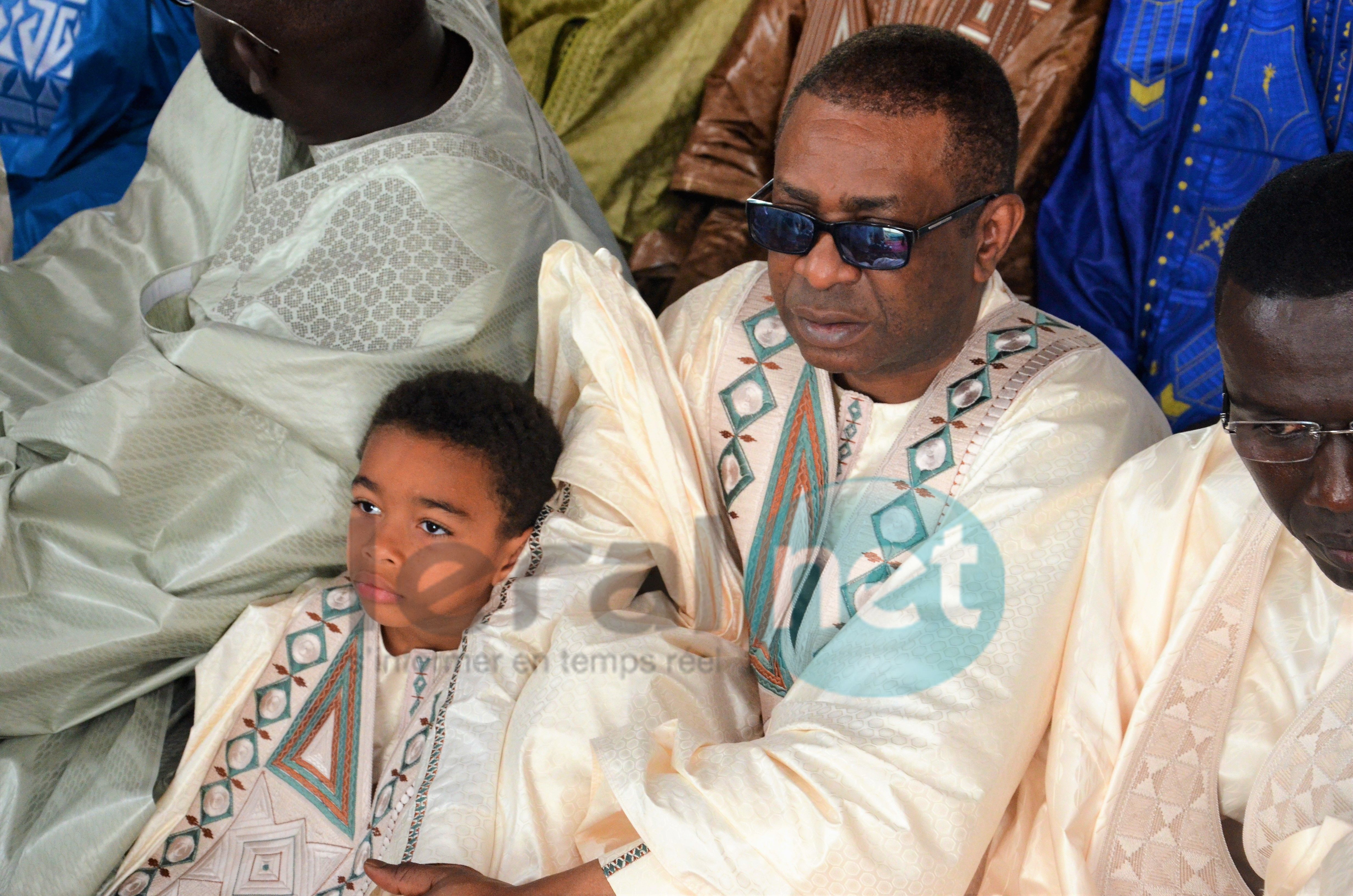 Les images de Youssou Ndour et son fils à Massalikoul Jinane