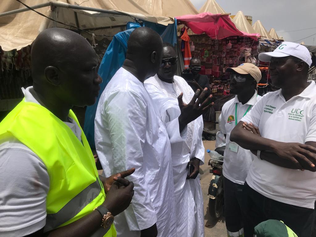 PHOTOS - Korité: Visite sur le terrain aux techniciens de surface par le Ministre Abdou Karim Fofana