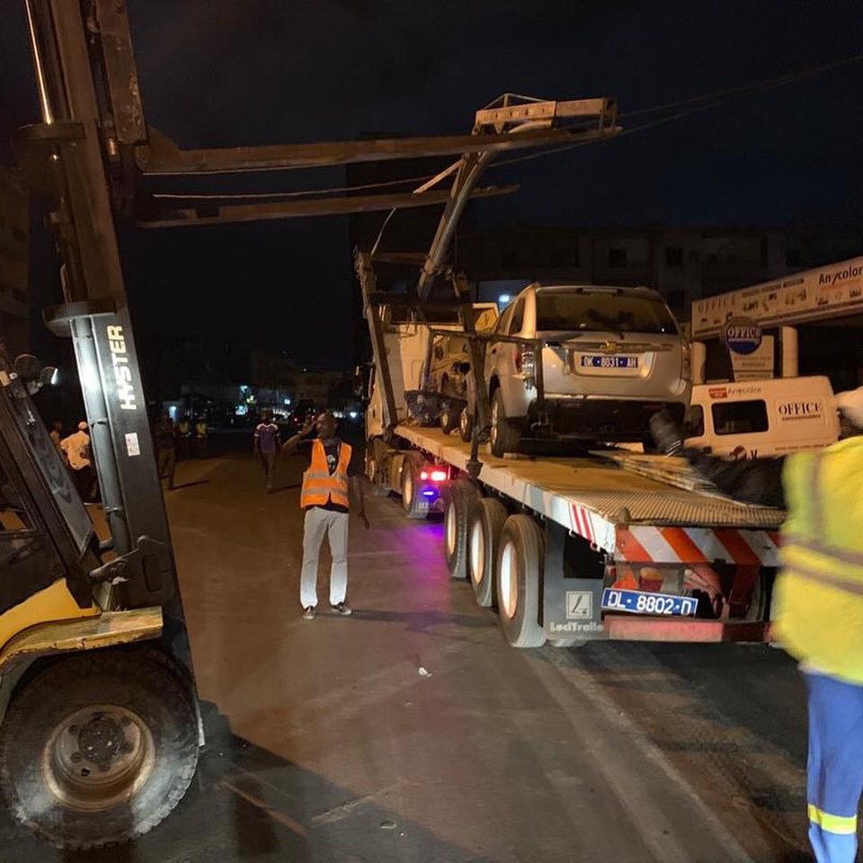 PHOTOS - Opération de désencombrement toujours en cours à Dakar