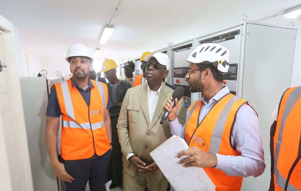 PHOTOS - TER: Visite de chantiers du Président Macky SALL PHOTOS - TER: Visite de chantiers du Président Macky SALL