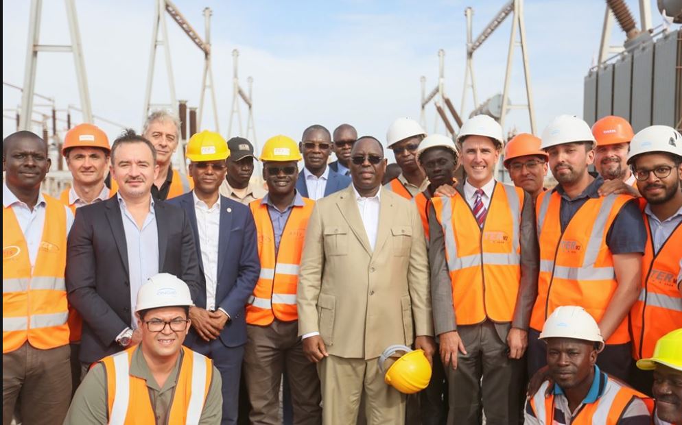 PHOTOS - TER: Visite de chantiers du Président Macky SALL PHOTOS - TER: Visite de chantiers du Président Macky SALL