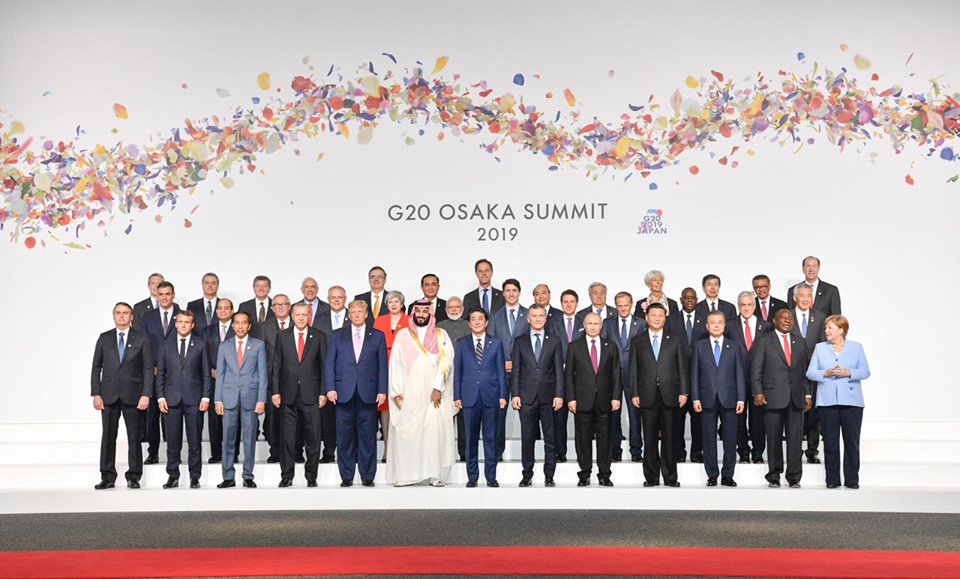 PHOTOS: Macky Sall entouré de Trump et Poutine au sommet du G20 à Osaka