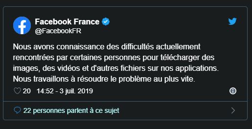 Problème technique - Instagram, WhatsApp ou Messenger : un bug sur les applis de Facebook