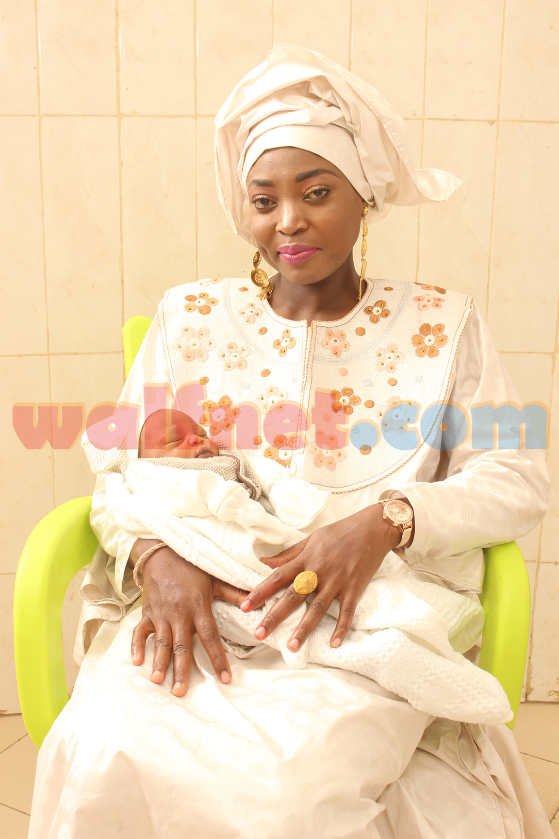 PHOTOS - Les images du baptême de Sidy Lamine, fils du défunt Sidy Lamine Niasse