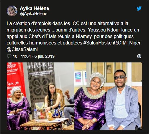 Niamey: Le message de Youssou Ndour aux chefs d’Etat de l’Union Africaine