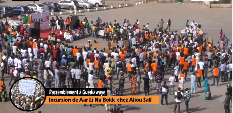 Rassemblement de Aar Li Nu Bokk à Guédiawaye: ce n’est pas encore la grande affluence