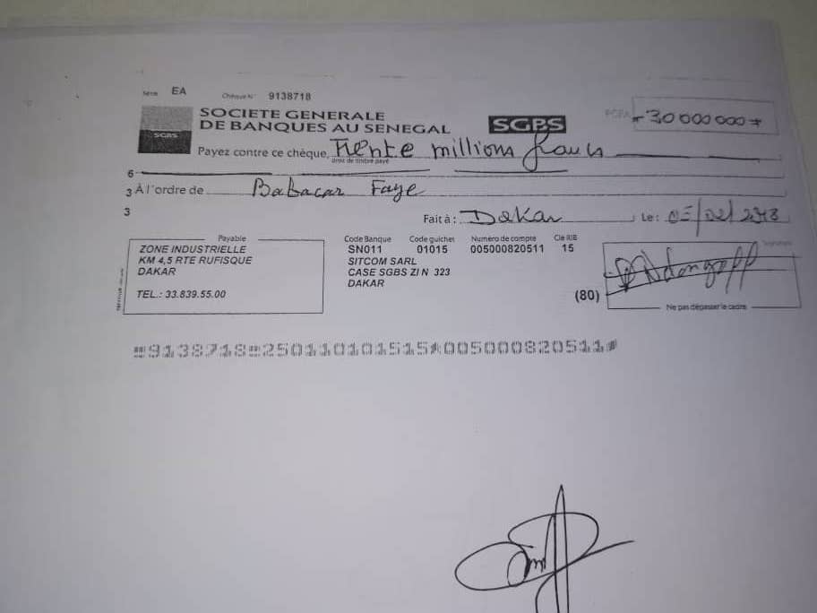 Escroquerie foncière : Le escroc, un As d’arnaque est un faux frère de la Première Dame Escroquerie foncière : Le escroc, un As d’arnaque est un faux frère de la Première Dame