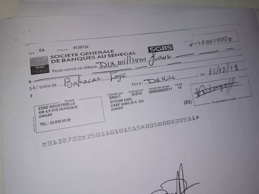 Escroquerie foncière : Le escroc, un As d’arnaque est un faux frère de la Première Dame Escroquerie foncière : Le escroc, un As d’arnaque est un faux frère de la Première Dame