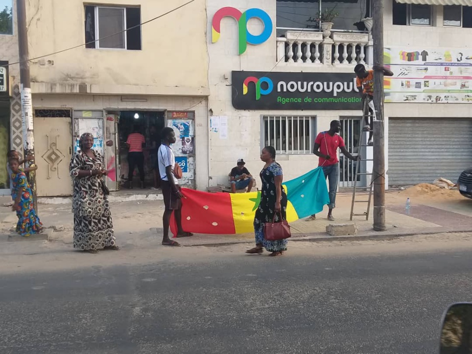 PHOTOS-Can 2019/Finale: Dakar aux couleurs du Sénégal