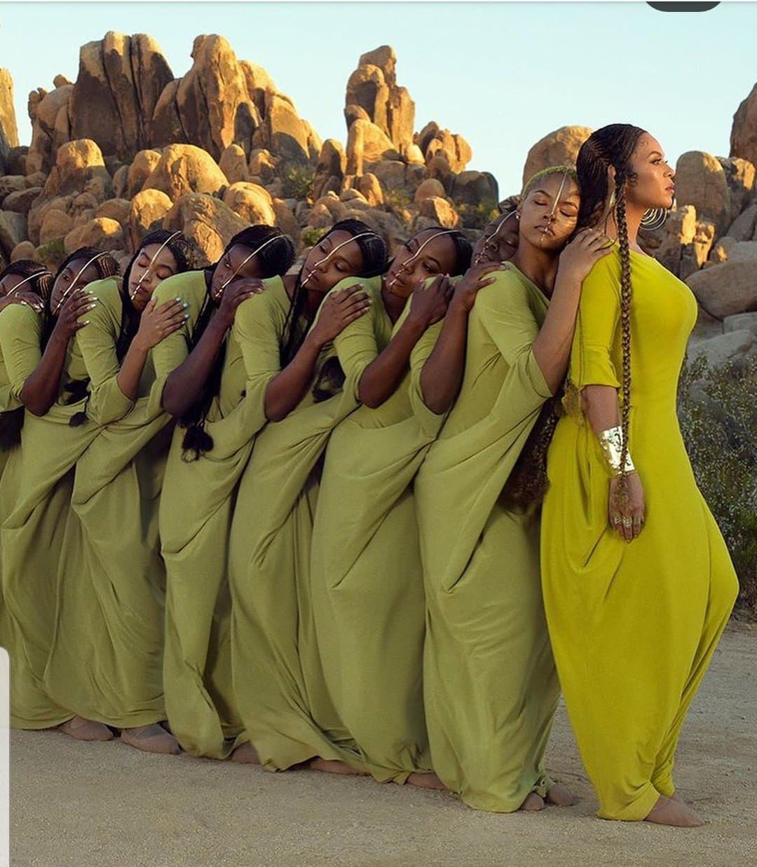 PHOTOS - Beyoncé, habillée par la Sénégalaise Sarah Diouf