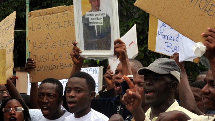 Rassemblement à Conakry en mémoire de Mamoudou Barry