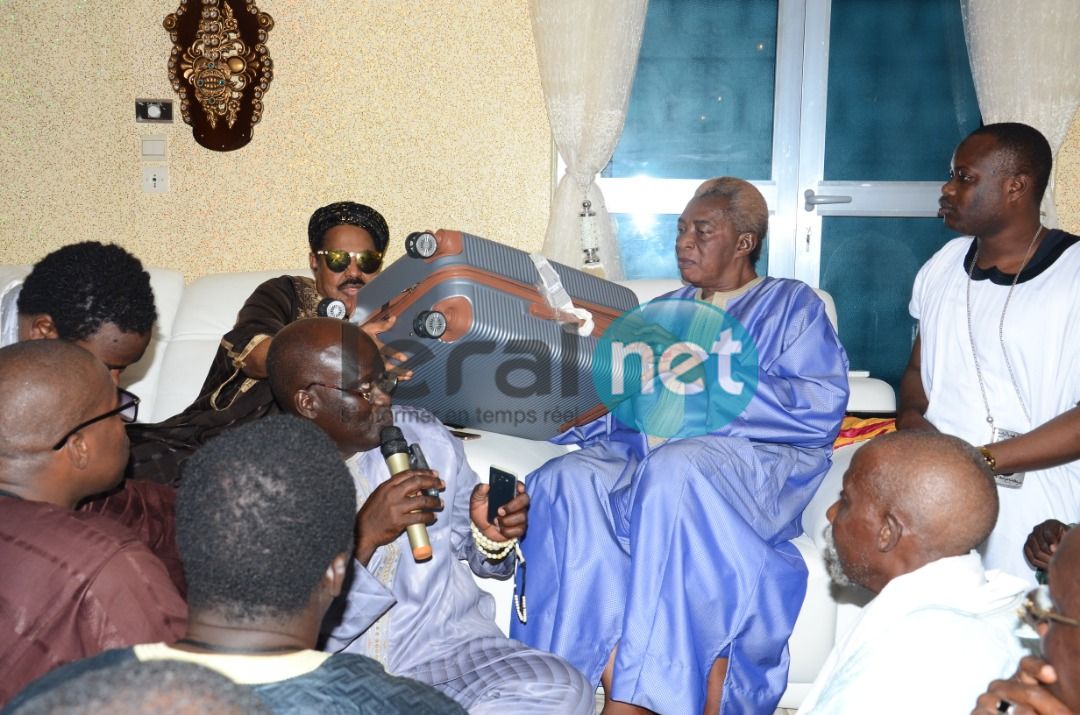 PHOTOS - Les images de la visite de Ahmed Khalifa Niasse à Ndindy chez Serigne Abdou Karim Mbacké