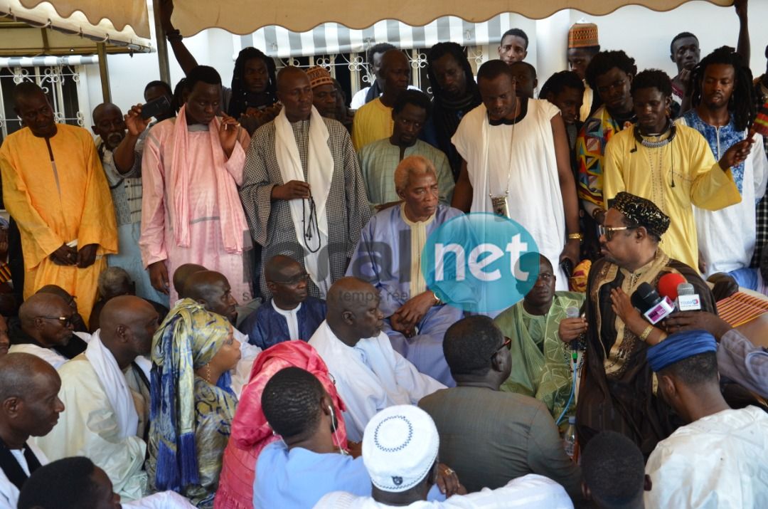 PHOTOS - Les images de la visite de Ahmed Khalifa Niasse à Ndindy chez Serigne Abdou Karim Mbacké