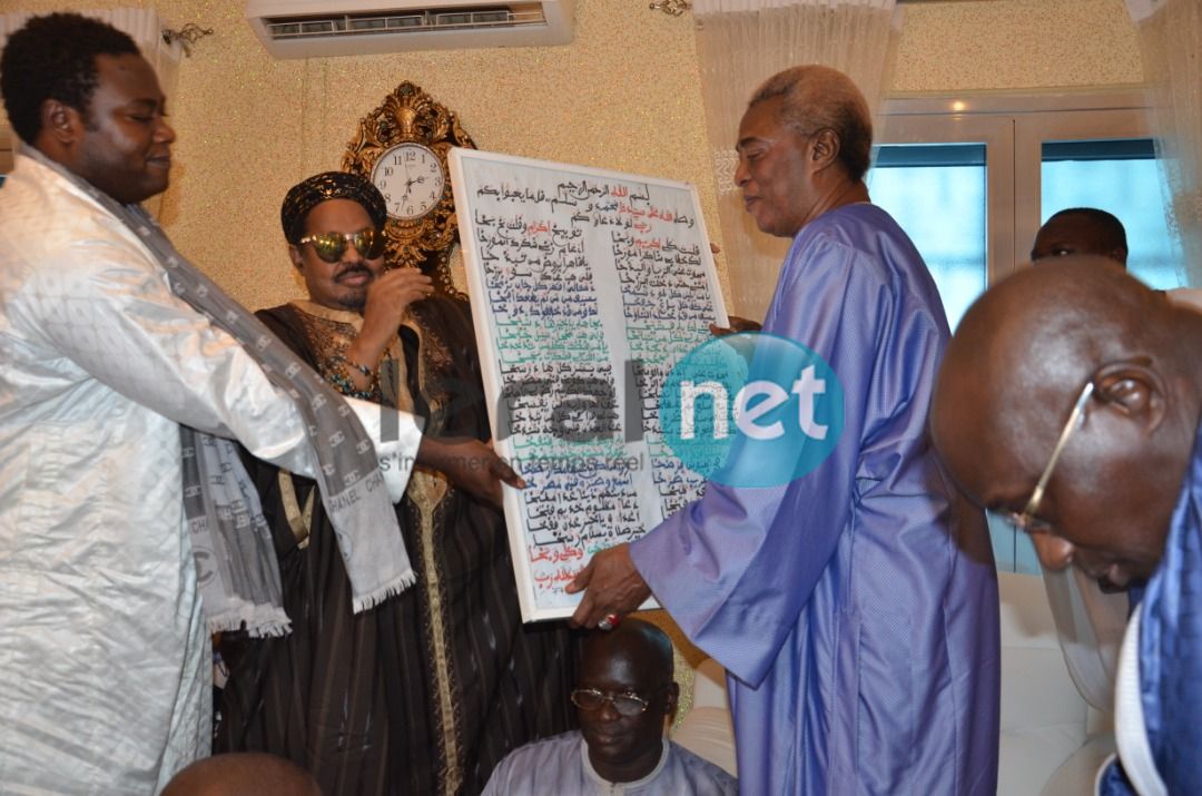 PHOTOS - Les images de la visite de Ahmed Khalifa Niasse à Ndindy chez Serigne Abdou Karim Mbacké