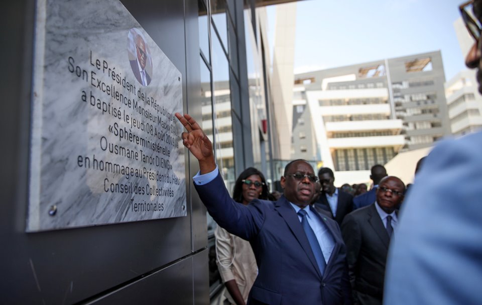 Ousmane Tanor Dieng immortalisé: l'une des sphères interministérielles de Diamaniadio porte son nom