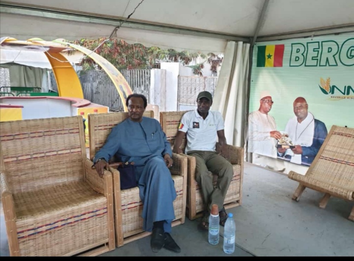 PHOTOS: Abou Kane, patron de la Bergerie Galoya et ses partenaires Baba Diao et Amadou Sall