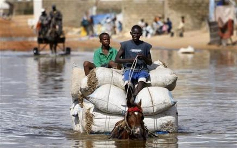 Retour des inondations à Kaffrine: les populations passent la Tabaski dans les eaux