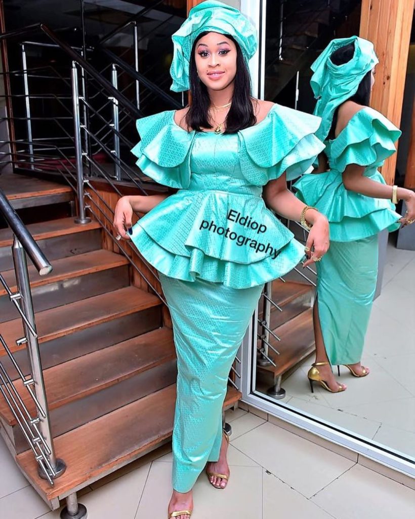 PHOTOS - Tabaski 2019: Admirez le «Tagaalou» de Ndèye Astou Sall, Miss Sénégal