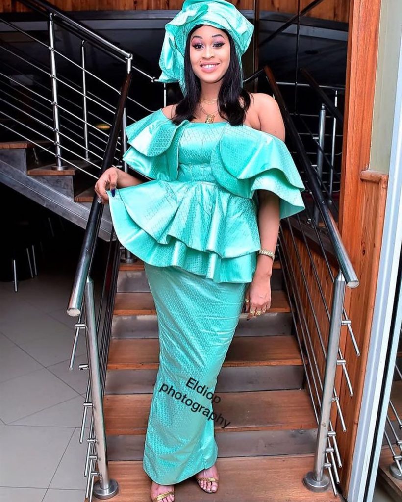 PHOTOS - Tabaski 2019: Admirez le «Tagaalou» de Ndèye Astou Sall, Miss Sénégal
