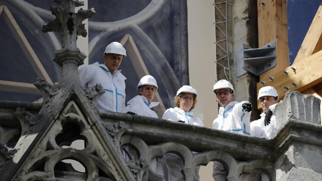 France: reprise du chantier de la cathédrale Notre-Dame de Paris