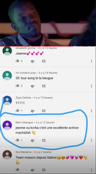 Korka, alias «Jeanne » dans la série « Moeurs », fait actuellement le buzz sur les réseaux sociaux