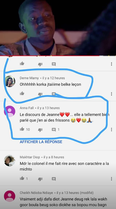 Korka, alias «Jeanne » dans la série « Moeurs », fait actuellement le buzz sur les réseaux sociaux
