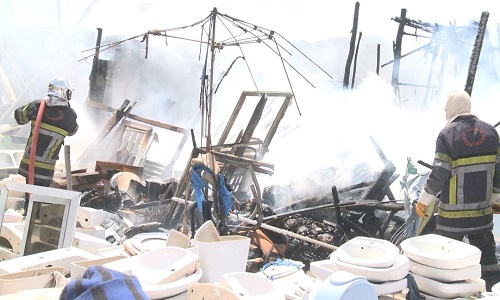 Incendie au marché Liberté 6: Huit cantines partent en fumée