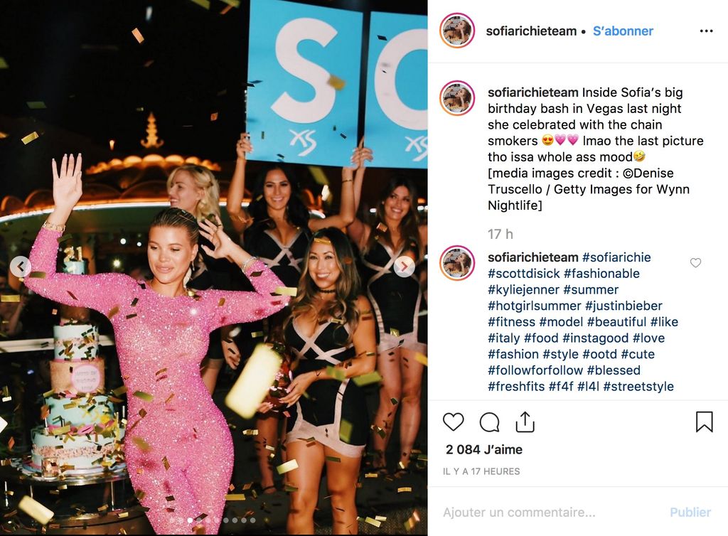 Sofia Richie: Une fête de dingue avec Kylie Jenner pour célébrer ses 21 ans