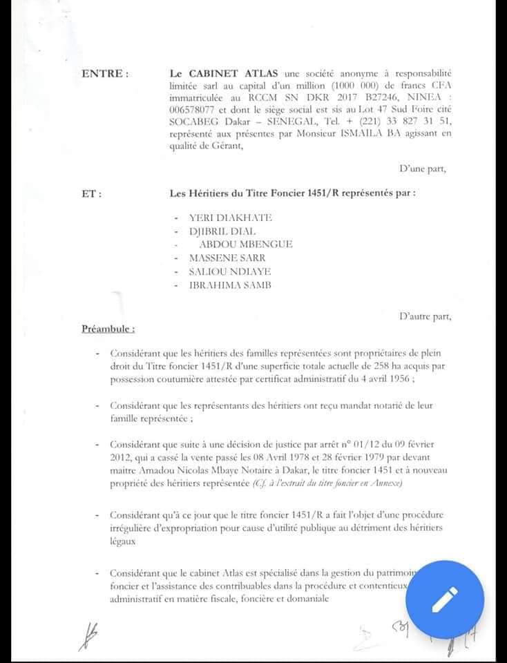 Ce qui n'a jamais été dit sur "l'affaire des 94 milliards FCfa" ( Documents-Preuves )