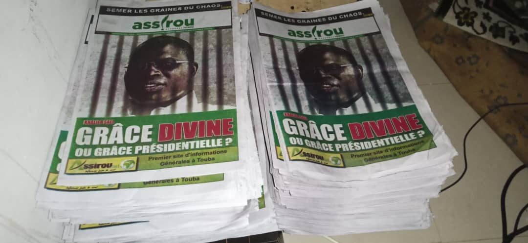 Touba – Le groupe Assirou Global Médias lance son premier magazine hebdo Assirou, déjà en kiosque Touba – Le groupe Assirou Global Médias lance son premier magazine hebdo Assirou, déjà en kiosque