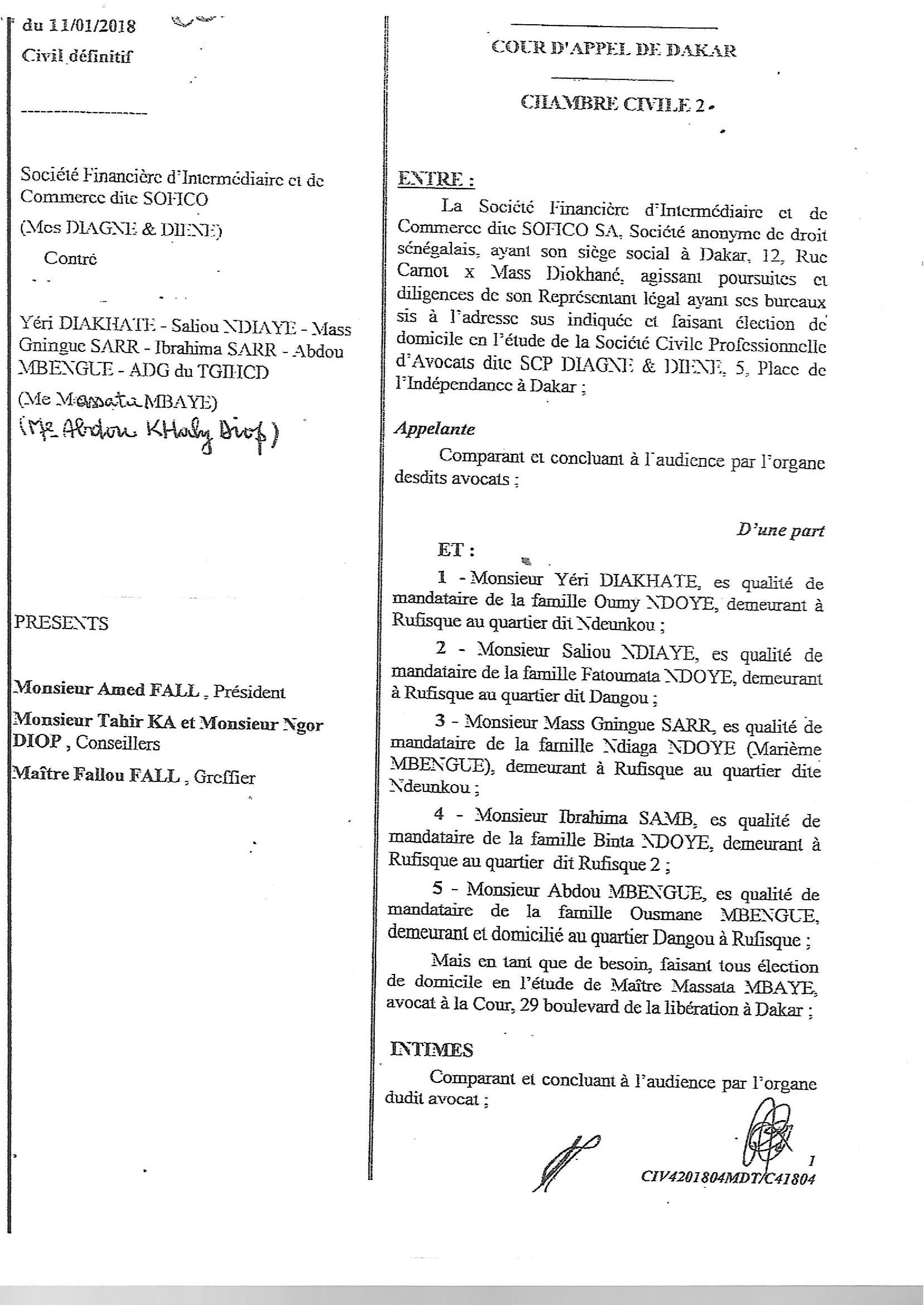 Abdoulaye Bâ Guer (Auditeur ) 'corrige' Bassirou Diomaye Faye (Inspecteur des Impôts et Domaines) de PASTEF ( Documents )