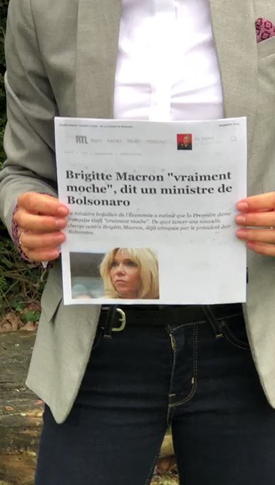 "Balance ton miso”: Des célébrités françaises apportent leur soutien à Brigitte Macron