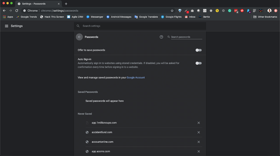 Google Chrome avait récupéré l'adresse de son grand-père mort depuis plusieurs mois et un tas d'informations