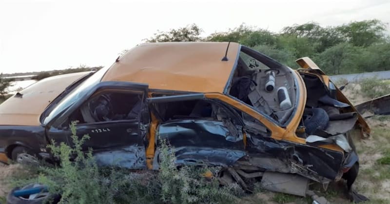 Terrible accident à Gandiol: Les premières images prises après la collision
